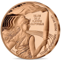 France 1/4 euro UNC 2024 - Paris 2024 Olympic Games - Olympic Torch Relay