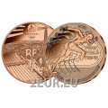 France 1/4 euro UNC 2024 - Paris 2024 Olympic Games - Paralympic athletics