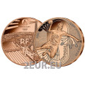 France 1/4 euro UNC 2024 - Paris 2024 Olympic Games - sports handball