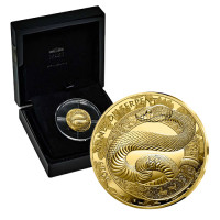 France 50 euro Gold coin Proof 2025 - Year of the Snake