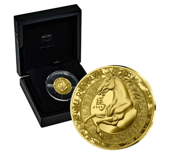 France 50 euro Gold coin Proof 2026 - Year of the Horse