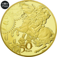 France 50 euro Gold coin Proof 2019 - The Sower - The Germinal Franc