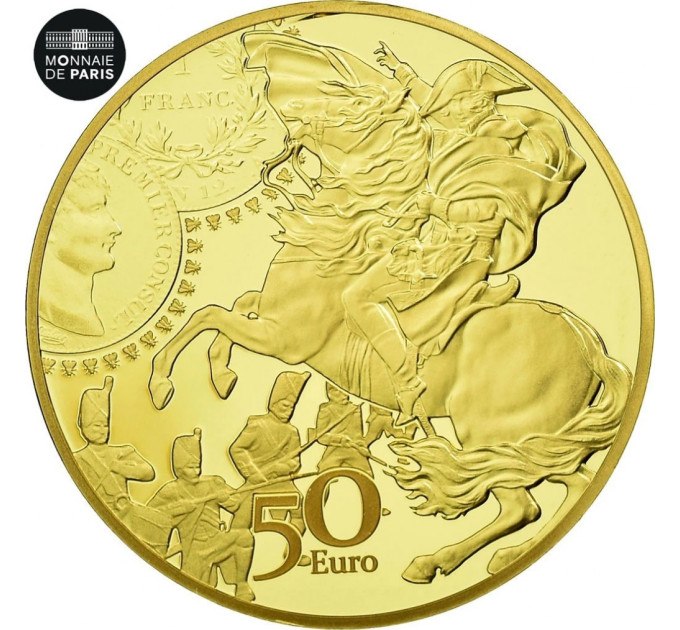 France 50 euro Gold coin Proof 2019 - The Sower - The Germinal Franc