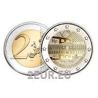 Prantsusmaa 2 eurot UNC 2025 – Louvre'i muuseum