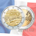 France 2 euro UNC 2014 - 70th Anniversary of the Normandy Landings of 6 June 1944 - D-Day