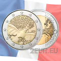 France 2 euro UNC 2015 - 70 Years of Peace in Europe