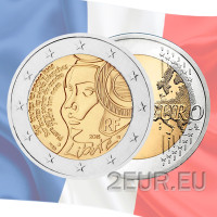 Prantsusmaa 2 euro UNC 2015 - Föderatsiooni festivali 225. aastapäev 1790