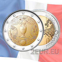 Prantsusmaa 2 euro UNC 2016 - UEFA Euroopa meistrivõistlused