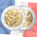 France 2 euro UNC 2020 - Charles de Gaulle