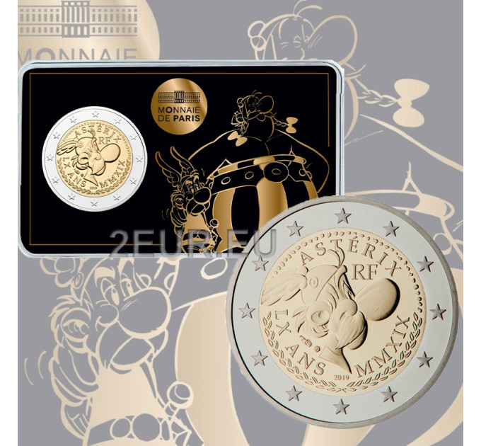 France 2 euro BU 2019 - 60 Years of Asterix - Asterix and Obelix