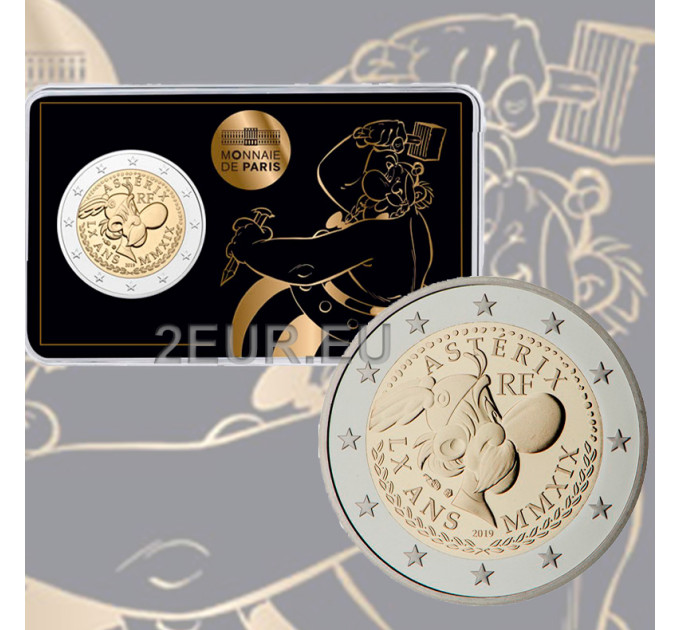 France 2 euro BU 2019 - 60 Years of Asterix - Obelix
