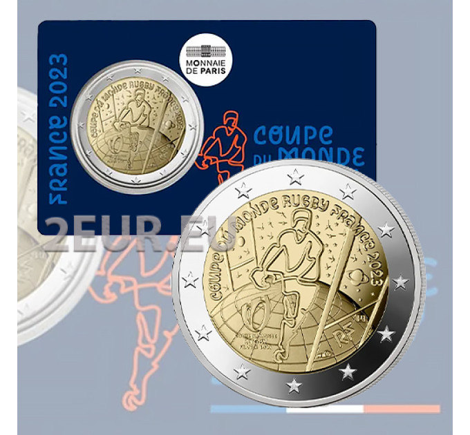 France 2 euro BU 2023 - Rugby Worldcup France
