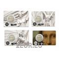 France 2 euro BU 2025 - Louvre Museum - 4 pcs
