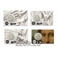Prantsusmaa 2 eurot BU 2025 – Louvre'i muuseum - 4 tk