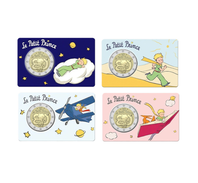 France 2 euro BU 2026 - 80 years of The Little Prince - 4 pcs