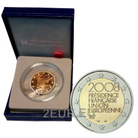 Prantsusmaa 2 eurot Proof 2008 – EL eesistumine