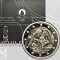 France 2 euro Proof 2024 - Paris 2024 Olympic Games - Hercules Practicing Wrestling - Notre Dame