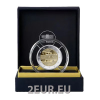 Prantsusmaa 2 eurot Proof 2025 – Louvre'i muuseum
