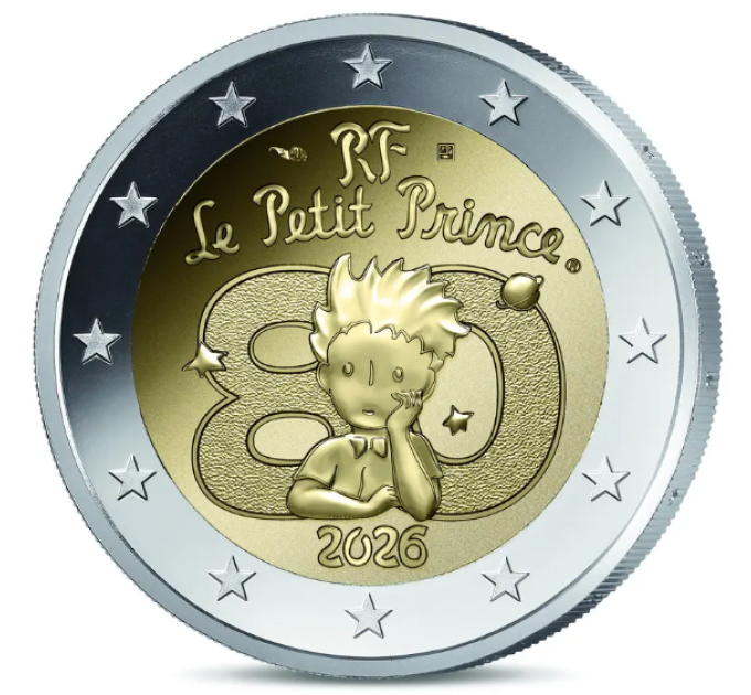 France 2 euro Proof 2026 - 80 years of The Little Prince