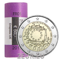 Prantsusmaa 2 EURO RULL 2015 - ELi lipu 30. aastapäev