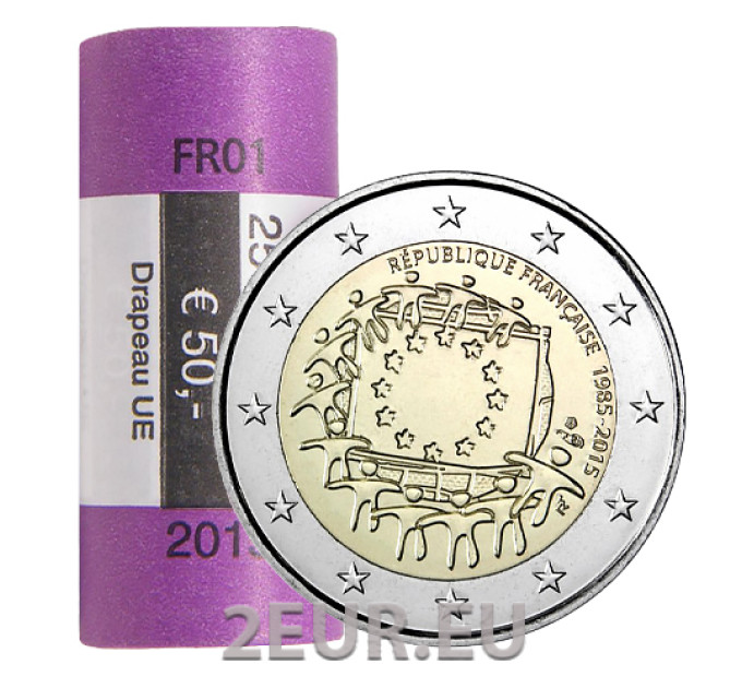 France 2 EURO ROLL 2015 - 30th Anniversary of the EU Flag