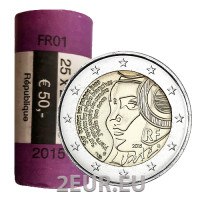 Prantsusmaa 2 EURO RULL 2015 - Föderatsiooni festivali 225. aastapäev 1790