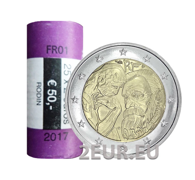 France 2 EURO ROLL 2017 - 100th Anniversary of the Death of Auguste Rodin
