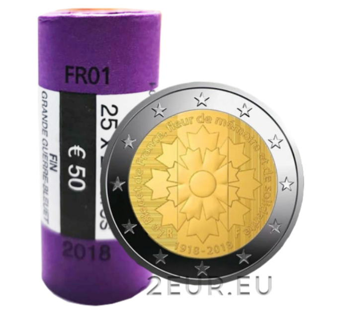 France 2 EURO ROLL 2018 - Cornflower of France