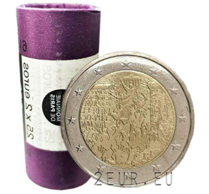 France 2 EURO ROLL 2019 - 30 Years Since the Fall of the Berlin Wall