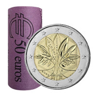 Prantsusmaa 2 EURO RULL 2024 - Prantsusmaa riiklik elupuu