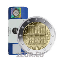 Prantsusmaa 2 EURO RULL 2025 - Notre Dame