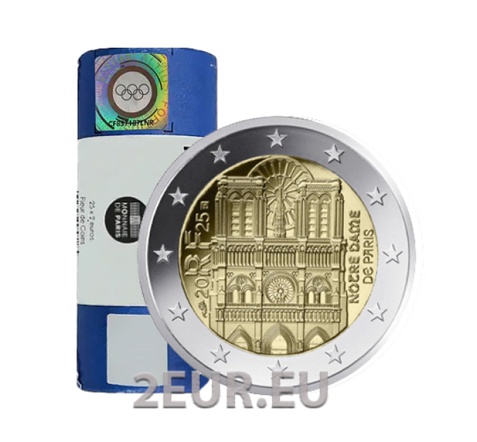 France 2 EURO ROLL 2025 - Notre Dame