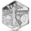 France 10 euro silver coin 2023 - 2024 Olympic Games in Paris - Hexagonal Sower