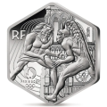 France 10 euro silver coin 2024 - 2024 Olympic Games in Paris - Hexagonal Hercules