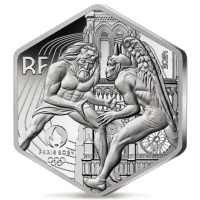 France 10 euro silver coin 2024 - 2024 Olympic Games in Paris - Hexagonal Hercules