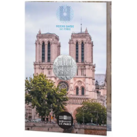 France 10 euro silver coin 2025 - Notre-Dame de Paris