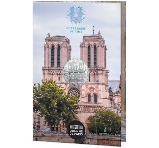 France 10 euro silver coin 2025 - Notre-Dame de Paris