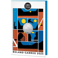 France 10 euro silver coin 2025 - Roland Garros