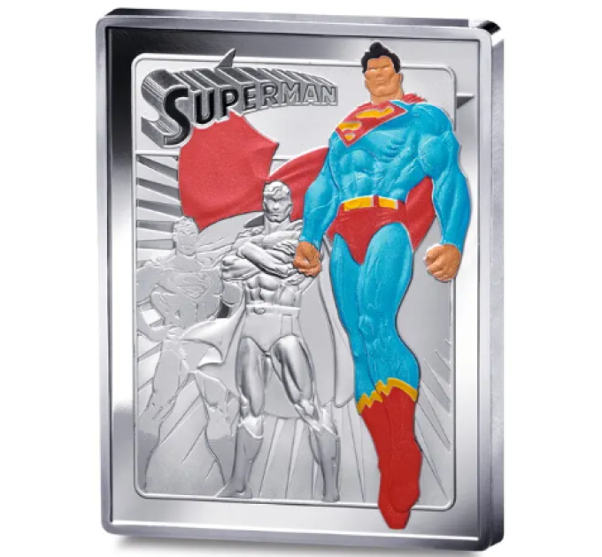 France 10 euro silver coin Proof 2025 - DC Comics - Superman