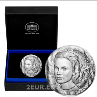 France 10 euro silver coin Proof 2022 - Women of the World - Grace Kelly