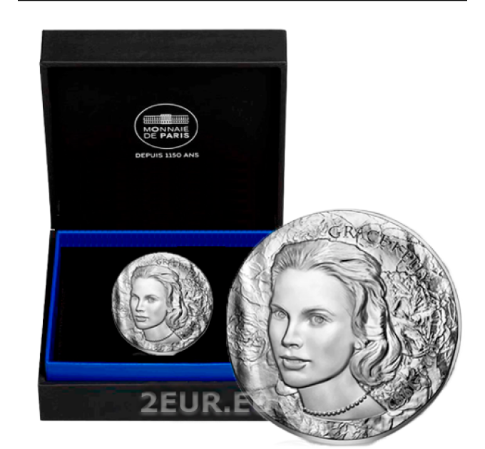 France 10 euro silver coin Proof 2022 - Women of the World - Grace Kelly