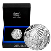 France 10 euro silver coin Proof 2022 - Rugby World Cup France 2023 - XV de France 2022