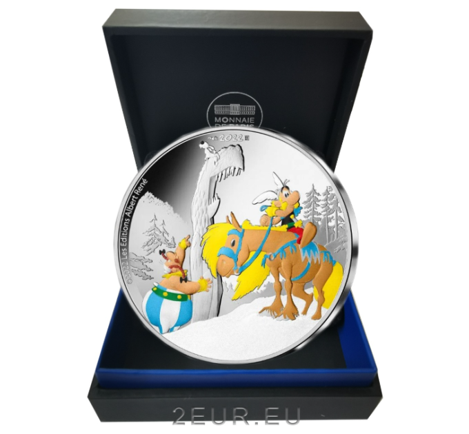France 10 euro silver coin Proof 2022 - Asterix and the Griffin