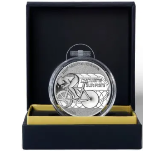 France 10 euro silver coin Proof 2022 - Sports Cycling