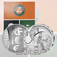 France 10 euro silver coin Proof 2023 - 90 Years Lacoste