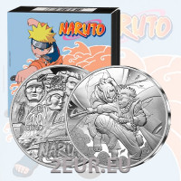 France 10 euro silver coin Proof 2023 - Naruto and Sasuke