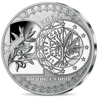 France 20 euro silver coin 2022 - 20 years of the Euro