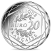 France 20 euro silver coin 2022 - 20 years of the Euro