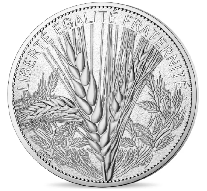 France 20 euro silver coin 2022 - Nature of France - The Wheat