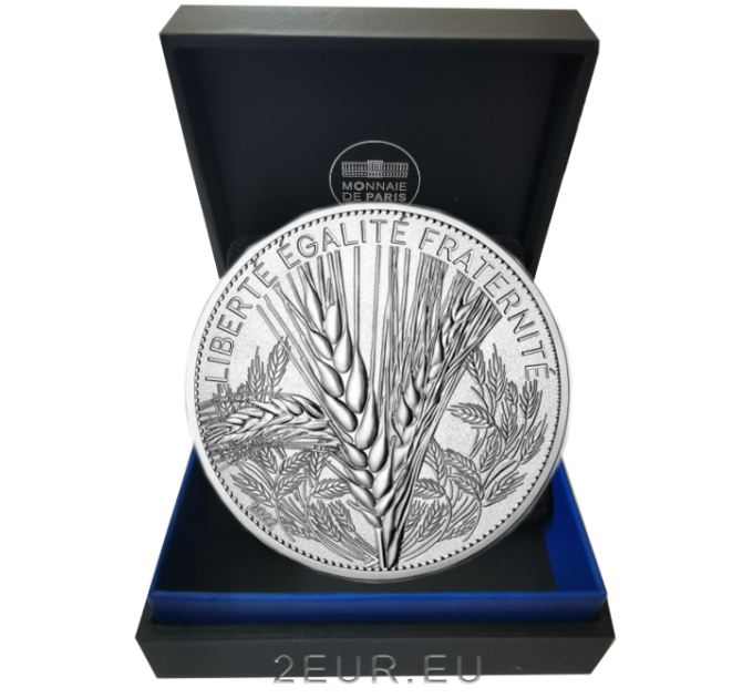 France 20 euro silver coin Proof 2022 - Nature of France - The Wheat